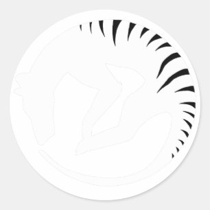 Pegatina vivo de tilacino