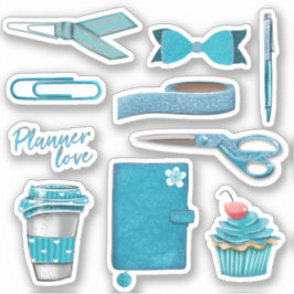 Pegatina Volumen de amor del planificador 1, conjunto de pe