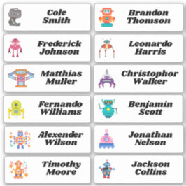 Pegatina Volver a la escuela Personalizado varios stickers 