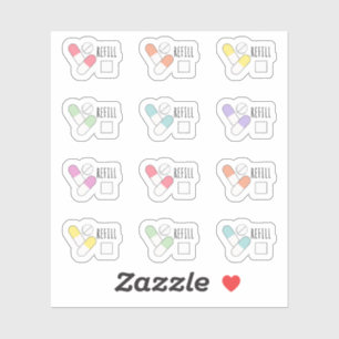 Pegatina Volver a llenar el planificador de seguimiento de 