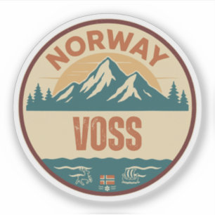 Pegatina Voss, Noruega Noruega