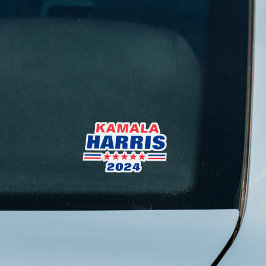 Pegatina Votar por Kamala Harris 2024 Campaña Vinyl Decal