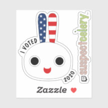 VOTÉ Conejo Azul Blanco Rojo + SuspectCelery™