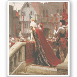Pegatina Vox Populi, c. 1904 de Edmund Blair Leighton