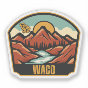 Pegatina Waco, Georgia