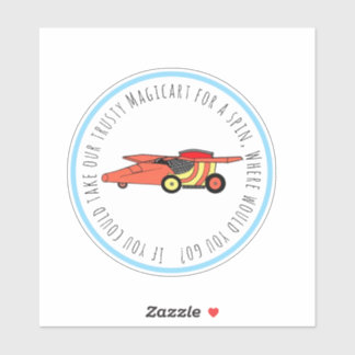 Pegatina Waffle+Mochi- Magicart-Vinyl Sticker