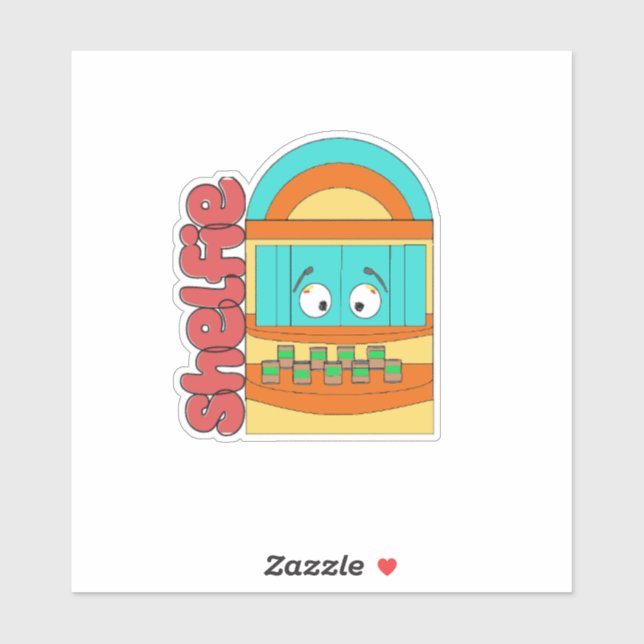 Pegatina Waffles&Mochi-Shelfie-Vinyl (Hoja)