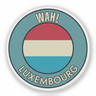 Pegatina Wahl, Luxemburgo