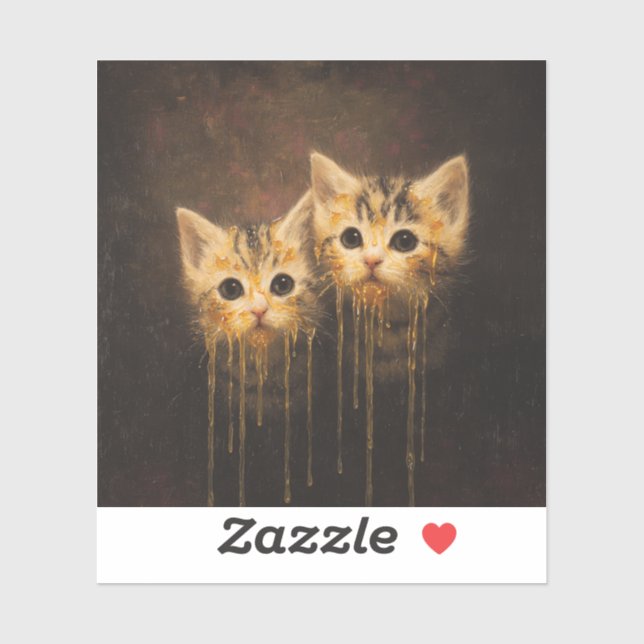 Pegatina Waking Wain — Gothic Fine Art (Hoja)