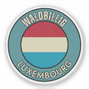 Pegatina Waldbillig, Luxemburgo
