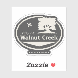 PEGATINA WALNUT CREEK CALIFORNIA