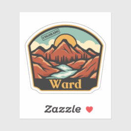 Pegatina Ward, Colorado Sticker