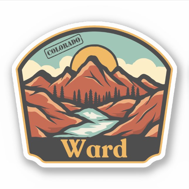 Pegatina Ward, Colorado Sticker (Anverso)