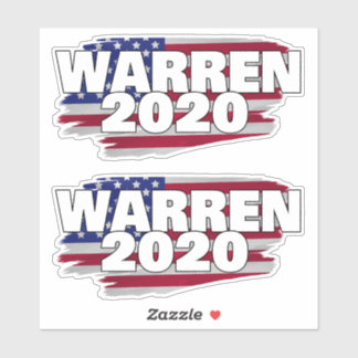 Pegatina Warren 2020