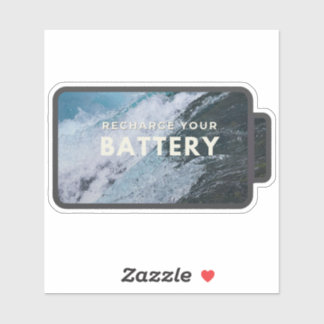 Pegatina Water Recharge Sticker