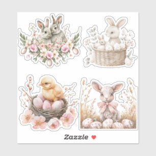 Pegatina Watercolor Easter Brunch Mix