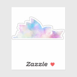 Pegatina Watercolor Sydney Opera House