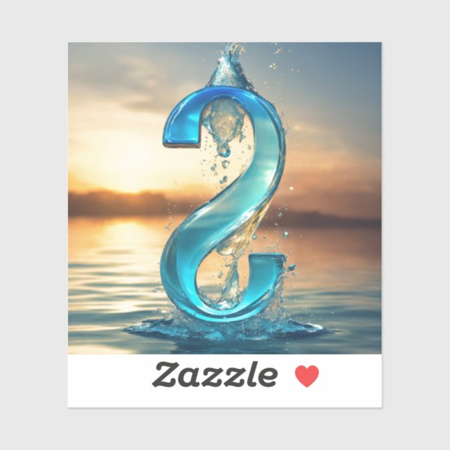 Pegatina Waterproof Decal Custom-Cut Vinyl Sticker (Hoja)