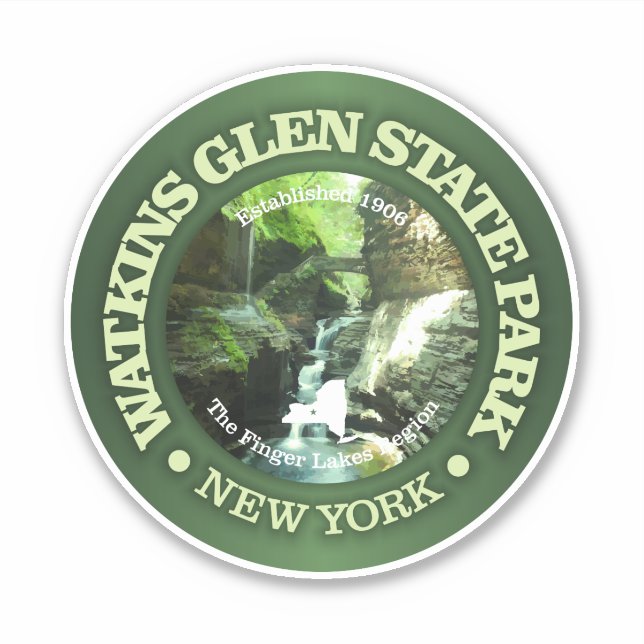 Pegatina Watkins Glen EP (Anverso)