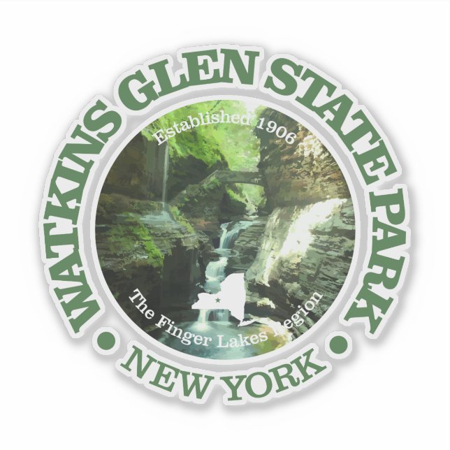 Pegatina Watkins Glen SP (Anverso)