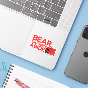 Pegatina We Bare Bears - Bear Brothers Abide