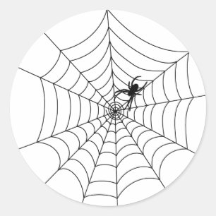Pegatina web Spider
