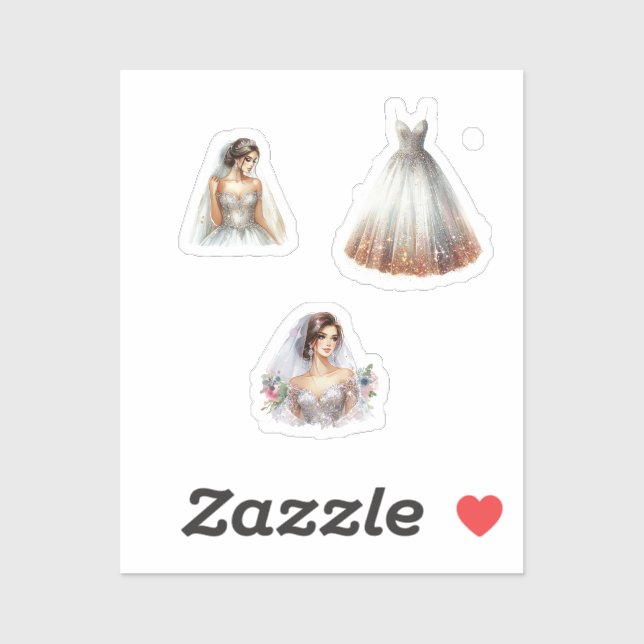 Pegatina wedding stickers (Hoja)