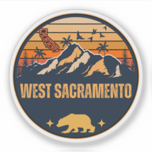 Pegatina West Sacramento, California