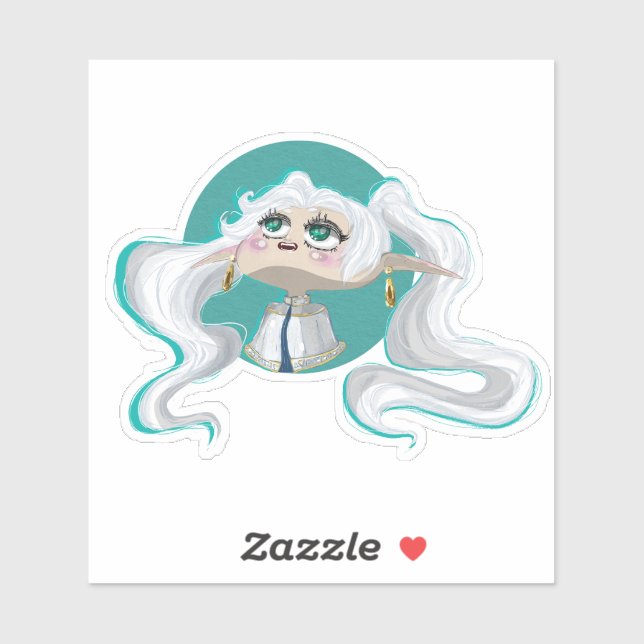 Pegatina Whimsical Frieren (Hoja)