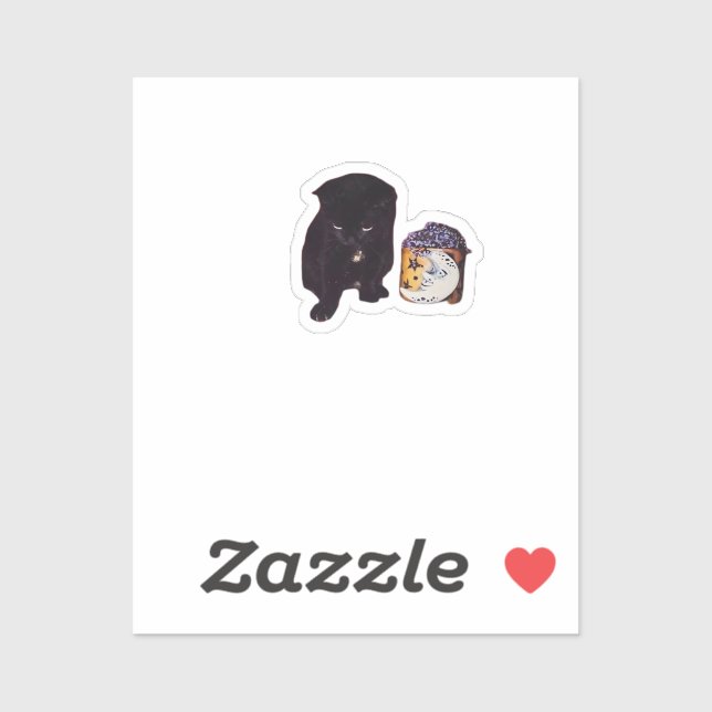 Pegatina Whimsigoth con tarjeta (Hoja)