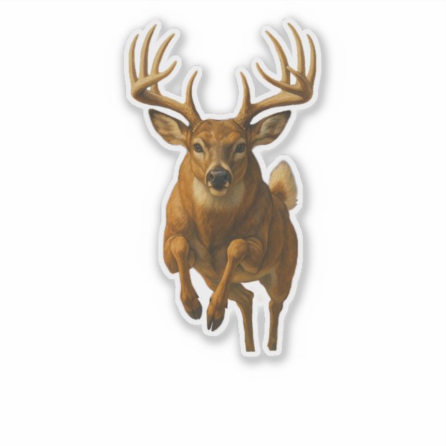 Pegatina Whitetail Cut-out Sticker (Anverso)