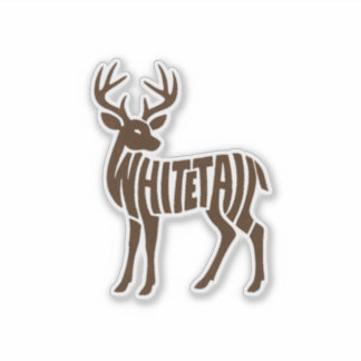 Pegatina WHITETAIL Decal Sticker