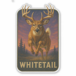 Pegatina Whitetail Sticker