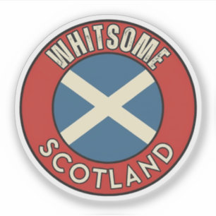 Pegatina Whitsome, Escocia