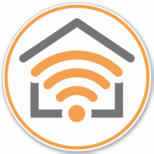 Pegatina Wi-Fi residencial