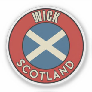 Pegatina Wick, Escocia