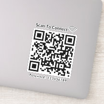 Wifi Scan Para Conectar La Contraseña Código Qr Bl