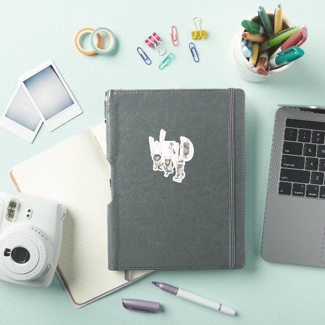Pegatina WILD | Cosas salvajes y Max - Rosa (Funda para iPad)
