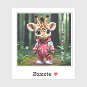 Pegatina "Wildlife Wonder Kid"