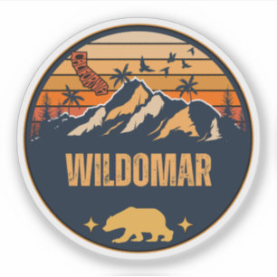 Pegatina Wildomar, California