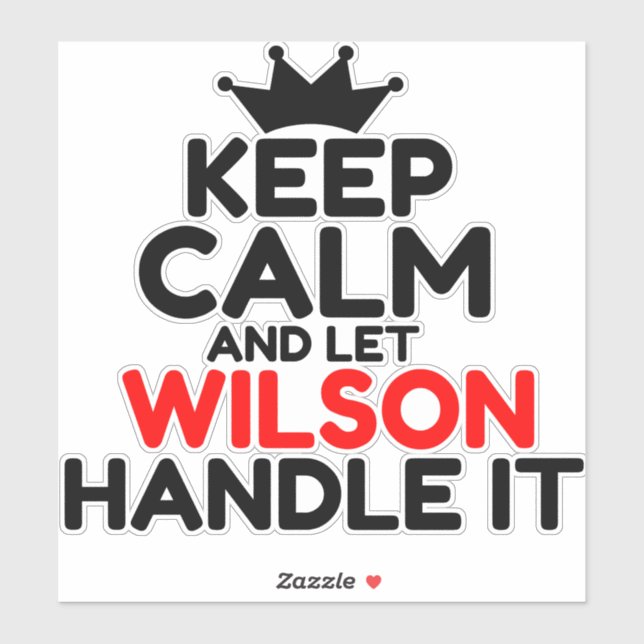 PEGATINA WILSON (Hoja)