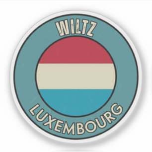 Pegatina Wiltz, Luxemburgo