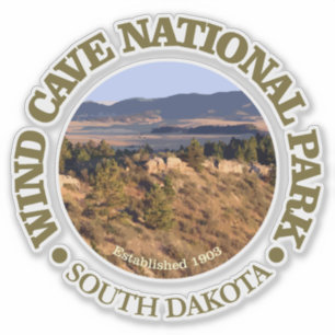 Pegatina Wind Cave NP