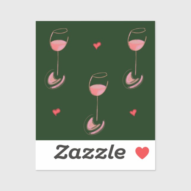 Pegatina Wine lover sticker (Hoja)