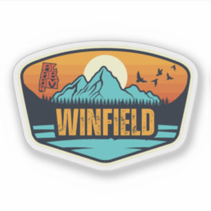 Pegatina Winfield, Alabama