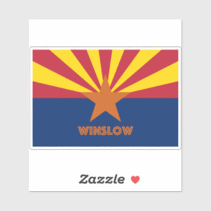 Pegatina Winslow AZ