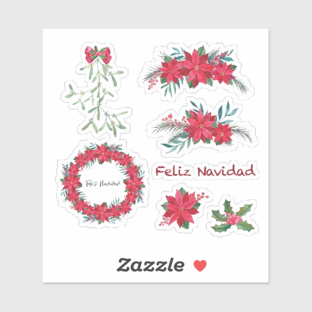 Pegatina "Winter Garden" (Hoja)