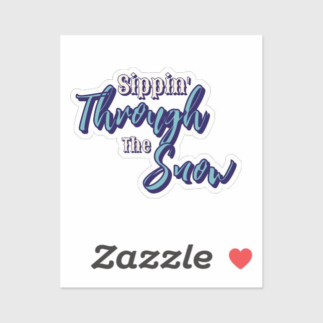 Pegatina Winter Snowflakes  (Hoja)