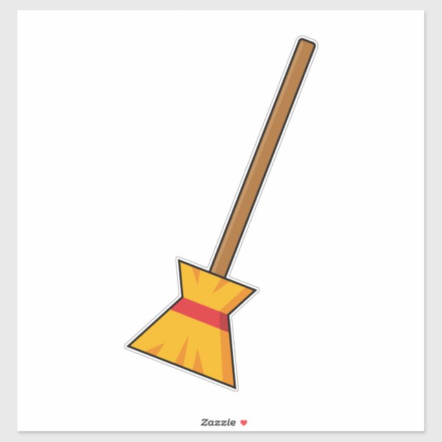 Pegatina Witch Broom (Hoja)