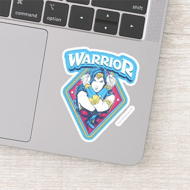 Pegatina Wonder Woman Warrior Graphic (Detalle)